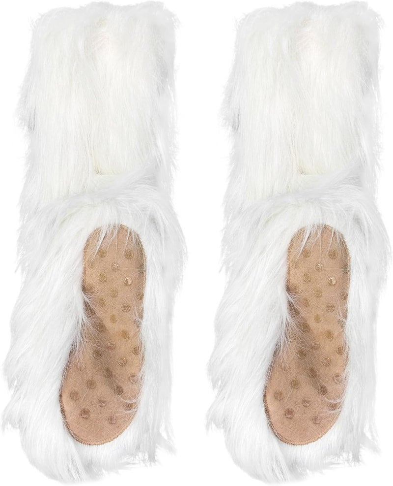 ooohyeah Kids’ Funny Fuzzy Animal Slipper Socks, Cute Soft Non-Slip Warm Socks for Girls & Boys, Size 1-5 - Image 5
